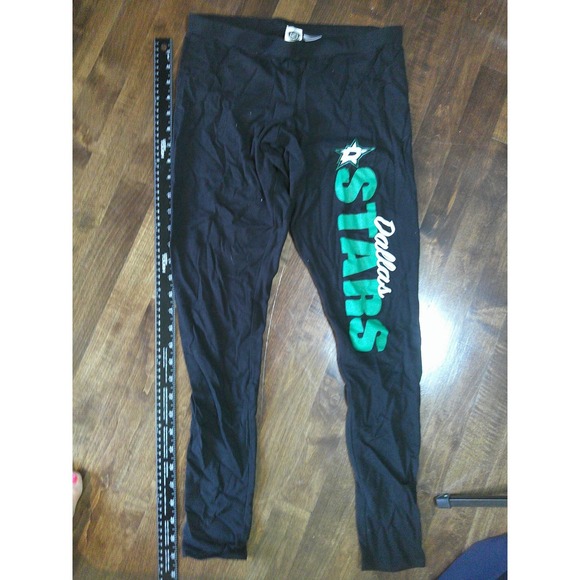 Concepts Sport Pants - Concepts Sport Leggings Women Small Black Excellent Dallas Stars NHL Graphic